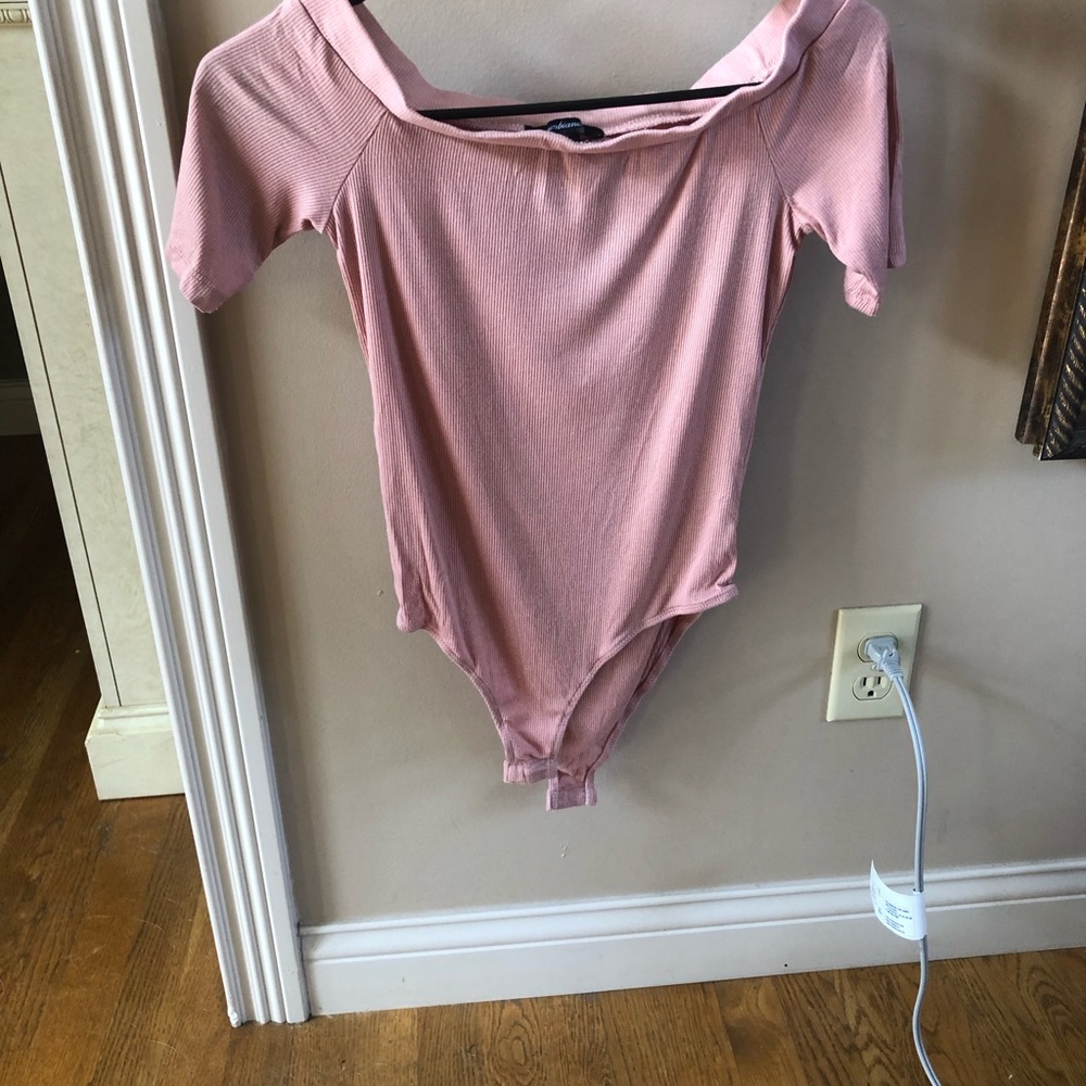 Off the shoulder one piece